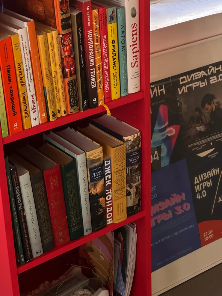 книжный стеллаж
